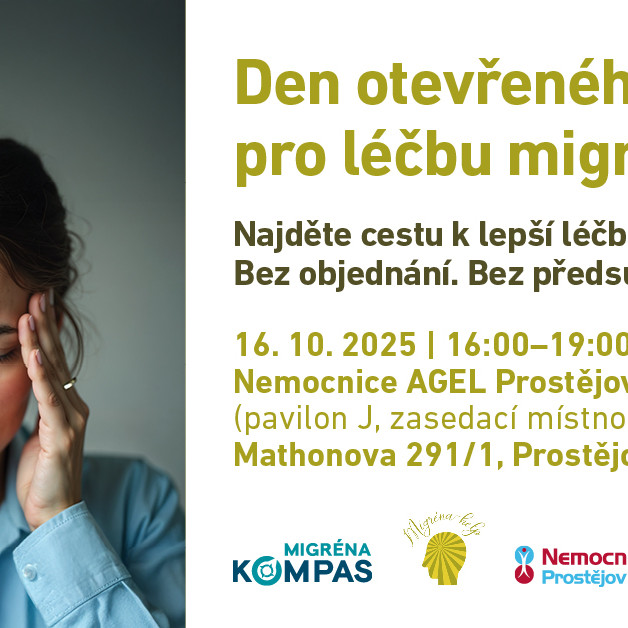 Den otevřeného centra pro léčbu migrény v Prostějově