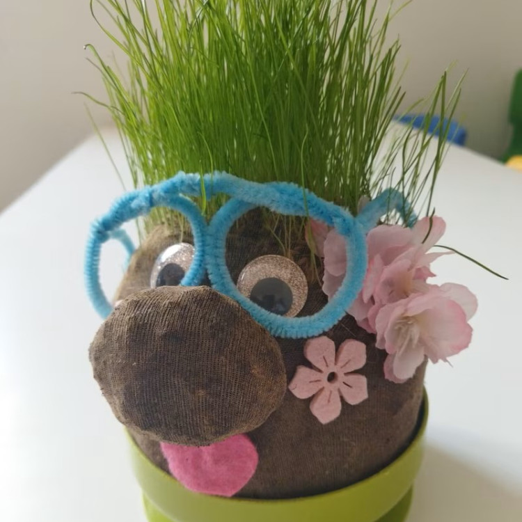 Velikonoční tvoření - Travňák