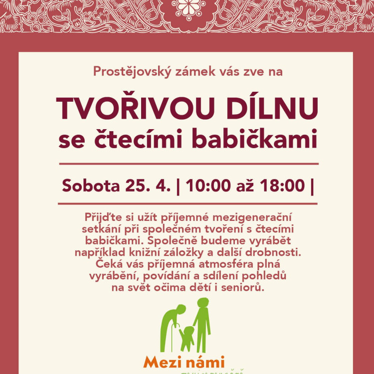 Tvořivá dílna se Čtecími babičkami