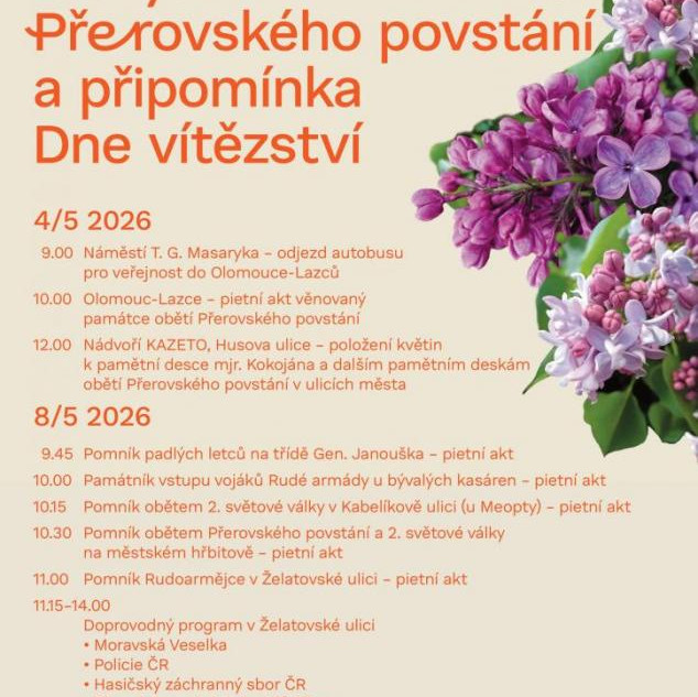 81. výročí Přerovského povstání a připomínka Dne vítězství