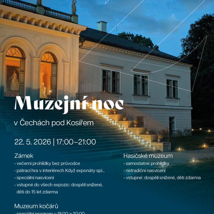 Muzejní noc v Čechách pod Kosířem