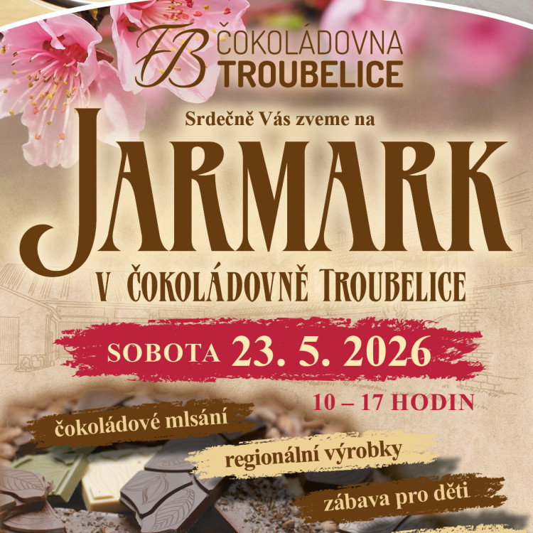 Jarmark v čokoládovně Troubelice