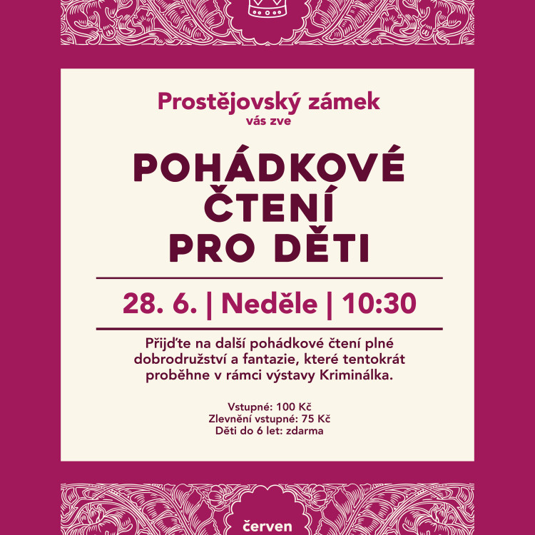Pohádkové čtení pro děti