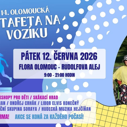 Olomoucká štafeta na vozíku 2026