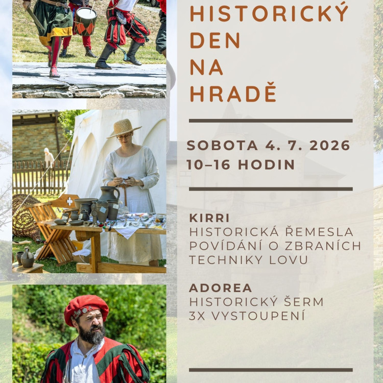 Historický den na hradě Šternberk
