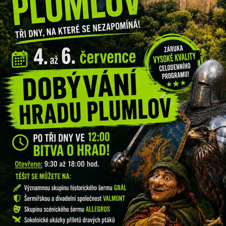 Dobývání hradu Plumlov
