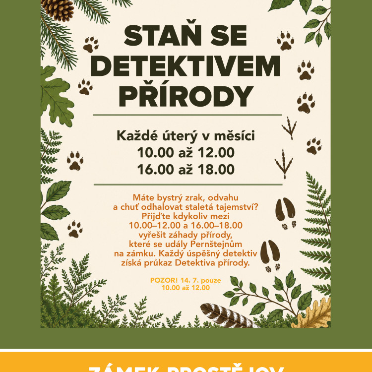 Staň se detektivem přírody