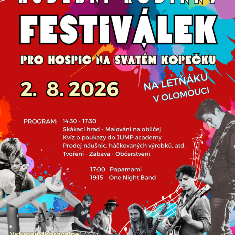 Hudební rodinný FESTIVÁLEK na Letňáku