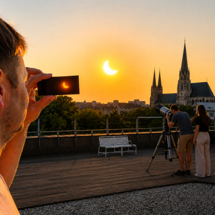 Pozorování zatmění Slunce a Perseid