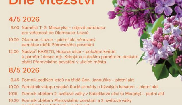 81. výročí Přerovského povstání a připomínka Dne vítězství