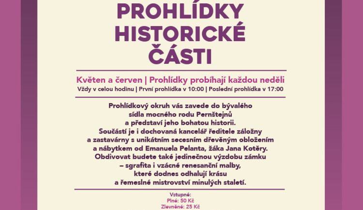 Komentované prohlídky Prostějovského zámku