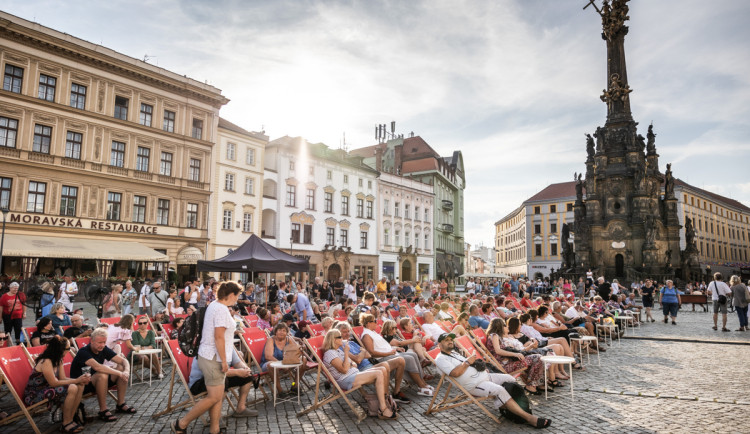 Večerní pohoda u Trojice