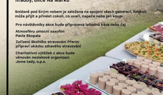 Komunitní snídaně pod hradbami