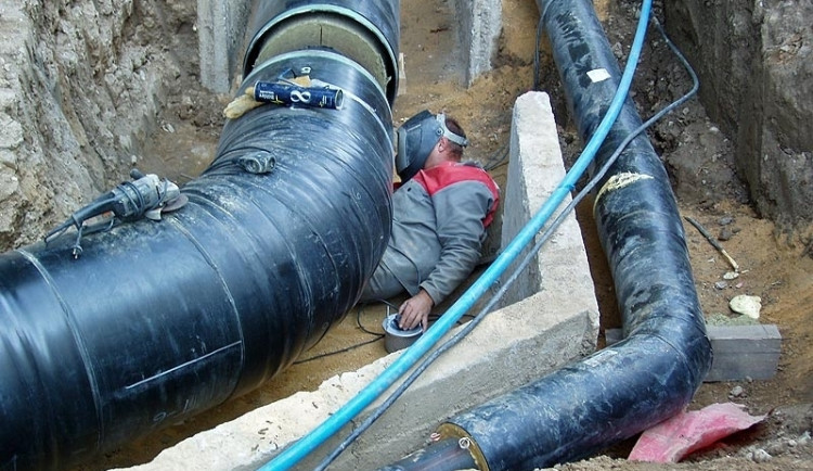 Stavba horkovodu zkomplikuje v Olomouci lidem život. Foto: archiv