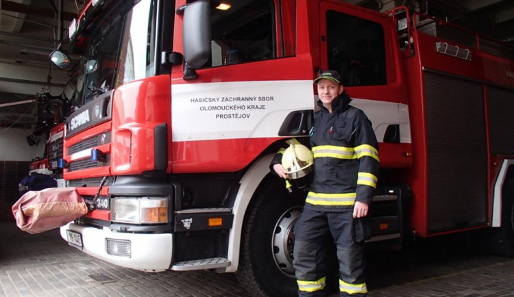 Díky rychlé reakci zachránil Petr Horáček lidský život. Foto: www.hzscr.cz