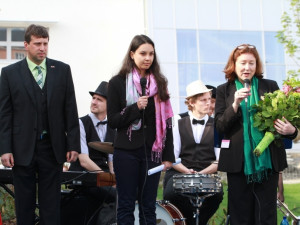 Perunánská velvyslankyně prři zahájení jarní Flory Olomouc 2014. Foto MMOl Blanka Martinovská