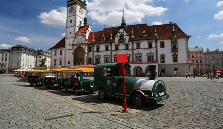 Turistický vláček v Olomouci Foto MMOl