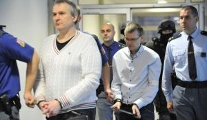 Radek Březina, údajný hlavní aktér nelegálních obchodů s lihem, společně se svým bratrem Tomášem Březinou Foto:  ČTK