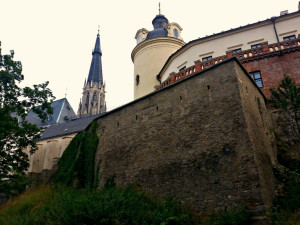Hrad katedrála hradby