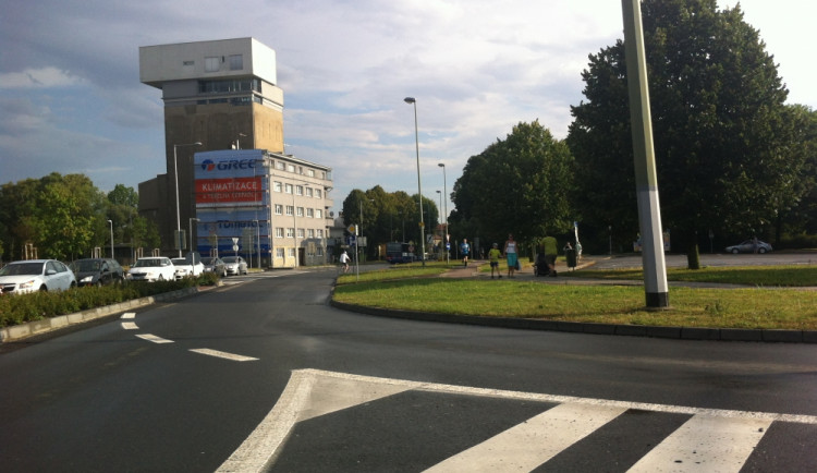 Zde bude plánovaný přechod pro chodce