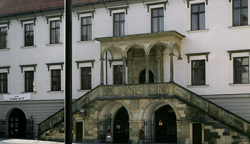 Lampa architekta Šépky, zvaná plácačka.