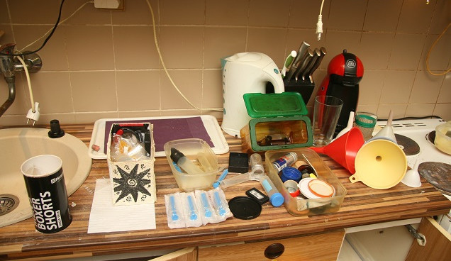 Zásahovka dopadla známého budějckého vařiče pervitinu