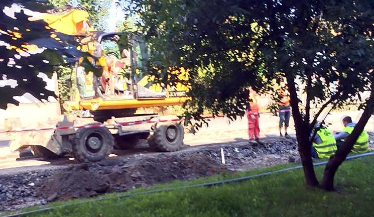 Budějčáci jsou naštvaní. Práce na Dobrovodské jdou pomalu