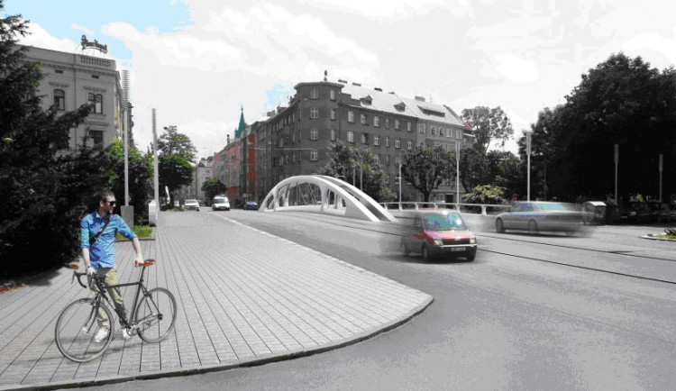 Vizualizace mostu Václava Rendera