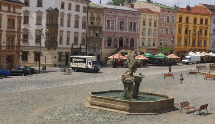 Dolní náměstí v Olomouci