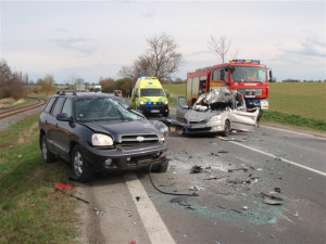 U Litovle se včera stala tragická dopravní nehoda