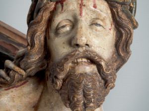 Kristova tvář po restaurování druhé etapy (2014)