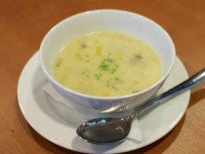 Pórková s bramborami