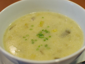 Pórková s bramborami