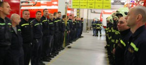 VIDEO: Olomoučtí hasiči se loučili se svými kolegy krásným gestem, podívejte se