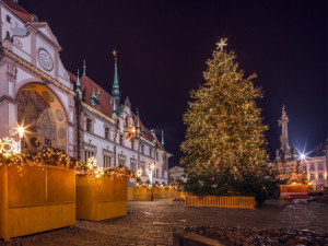 V internetové anketě o nejkrásnější vánoční strom vyhrála Naděje z Olomouce