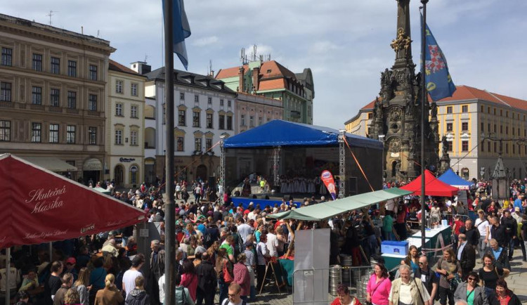 Tvarůžkový festival v Olomouci