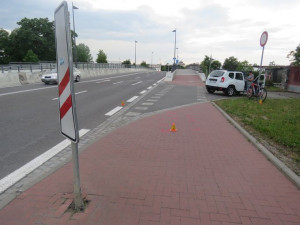 Policie hledá svědky nehody pondělní srážky dvou cyklistů na ulici Wittgensteinova