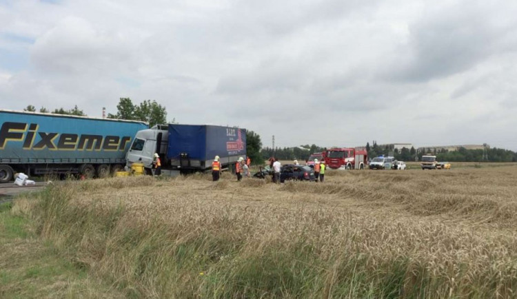 Dopravní nehoda u Bochoře