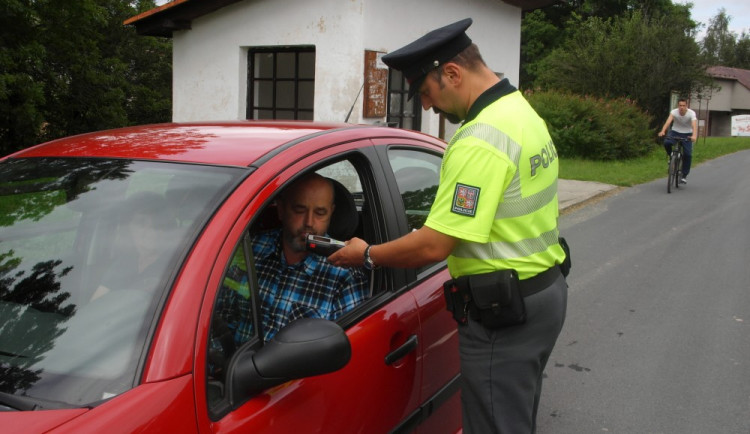 Středeční akce policistů