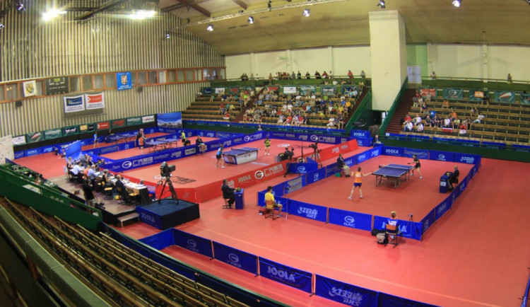 Czech Open ve stolním tenise ve Sportovní hale UP Olomouc