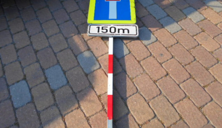 foto nalezené značky