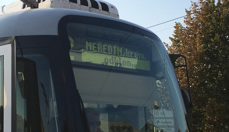 Tramvaj č. 2 na Tržnici