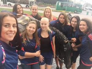 Team VK UP Olomouc v Bělorusku