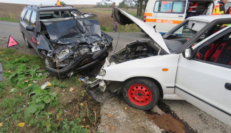 Foto z místa nehody