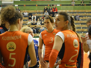 Olomoucké volejbalistky porazily pražský Olymp 3:0