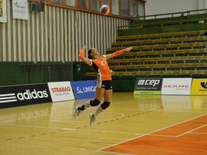 Olomoucké volejbalistky porazily pražský Olymp 3:0