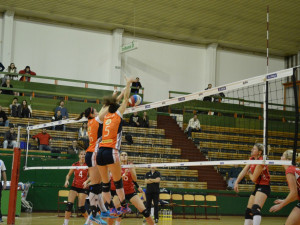 Olomoucké volejbalistky porazily pražský Olymp 3:0