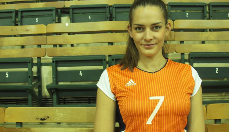 Olomoucká volejbalistka Bernarda Ćutuk