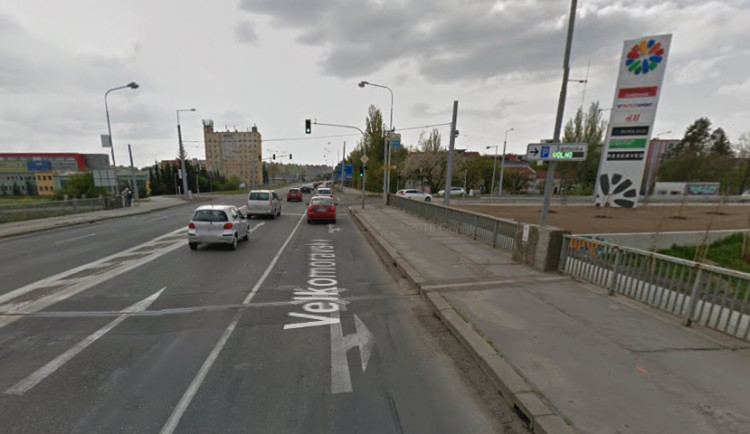 Velkomoravská Zdroj: Google Mapy