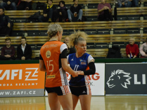 Olomoucké volejbalistky hrály první kolo nadstavby proti Ostravě